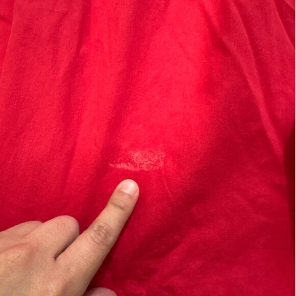 Pomander Place by Tuckernuck Women’s M Mabel Tiered Maxi Dress Hibiscus Red - Picture 9 of 16